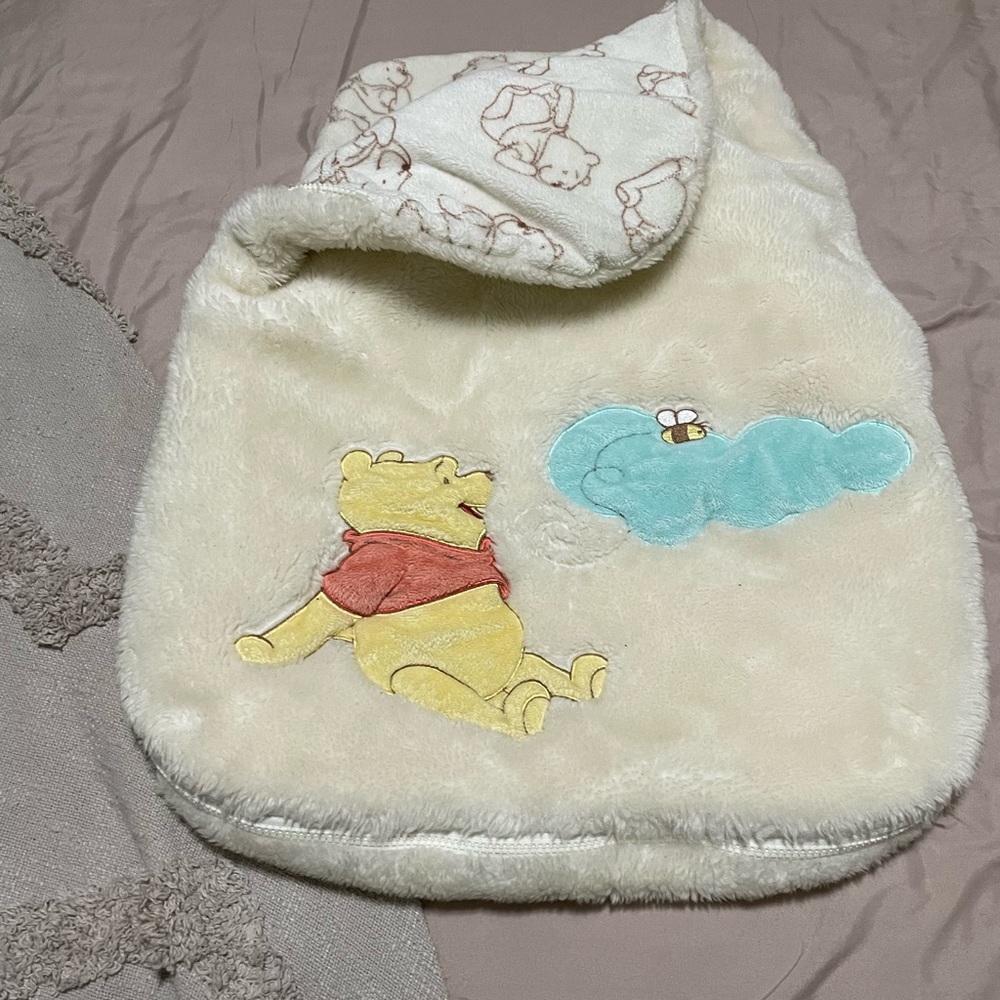 Disney Winnie the Pooh Carseat Cover/Bunting Bag
